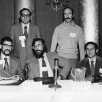 Ed Housman, Peter Simmons (top); Carlos Cuadra, Ed Parker, Michael Cooper (bottom)