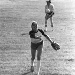 Roseanne Ely A field was reserved for a softball game after the Chapter Assembly meeting.