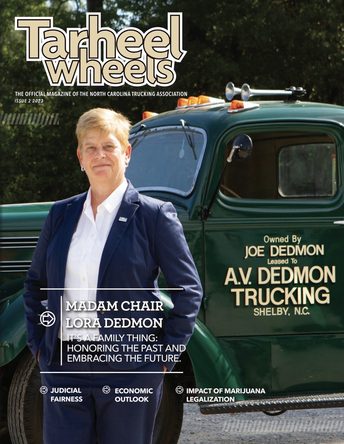 Tarheel Wheels Issue 3 2023 COVER - Lora Dedmon