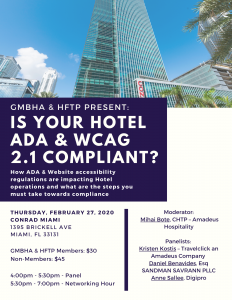 GMBHA & HFTP Present ADA Compliant Panel GMBHA & HFTP Present ADA Compliant Panel