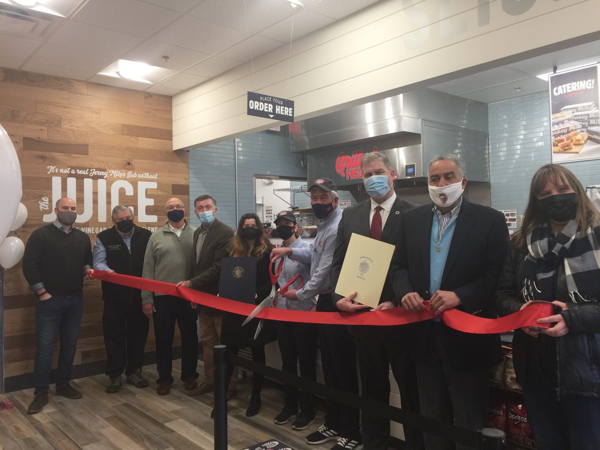 Jersey Mike's Grand Opening and Ribbon Cutting Greater Newburyport