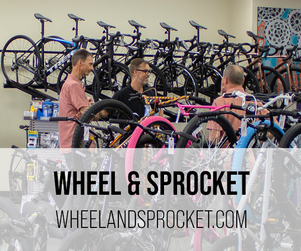 wheel and sprocket button