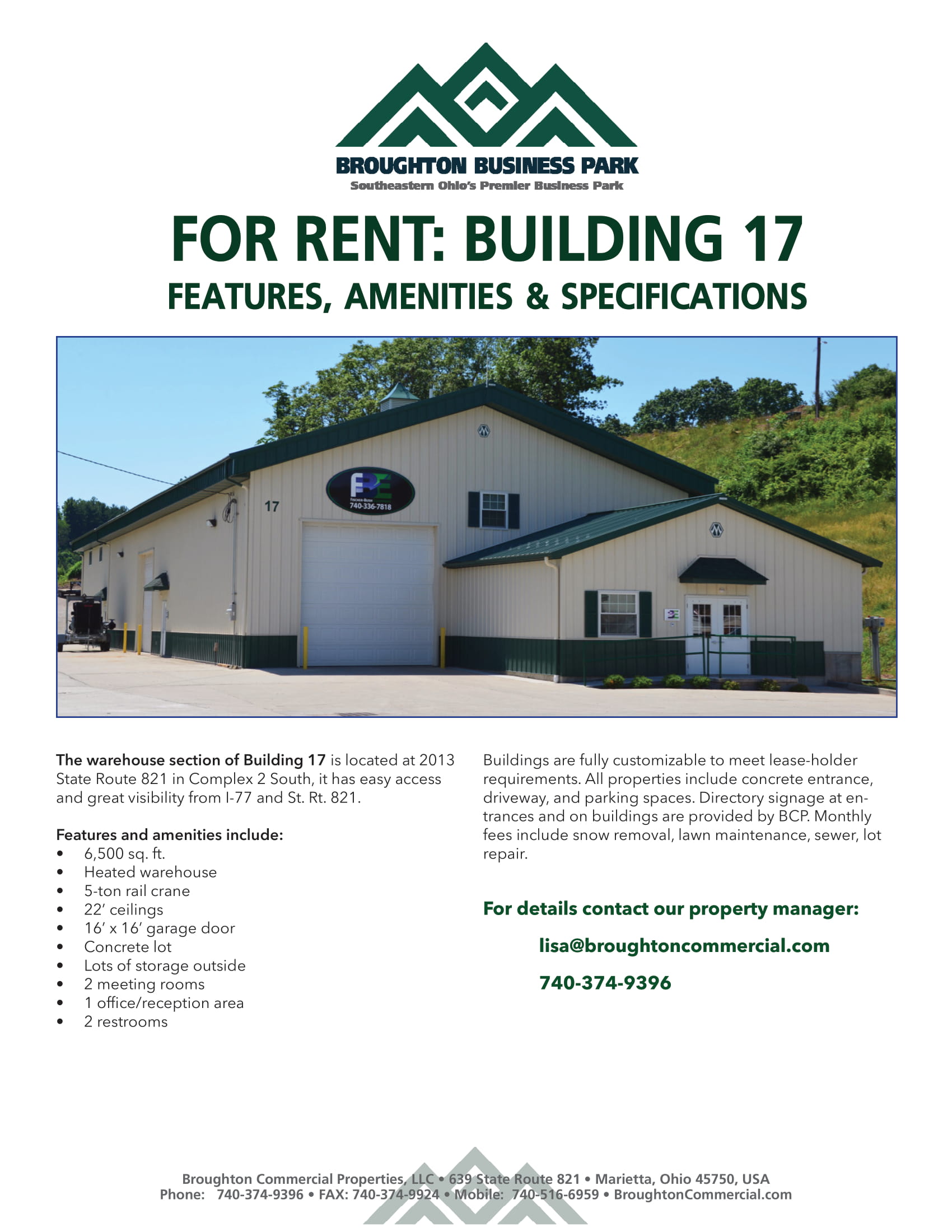 Commercial Properties Available Marietta Area Chamber of Commerce