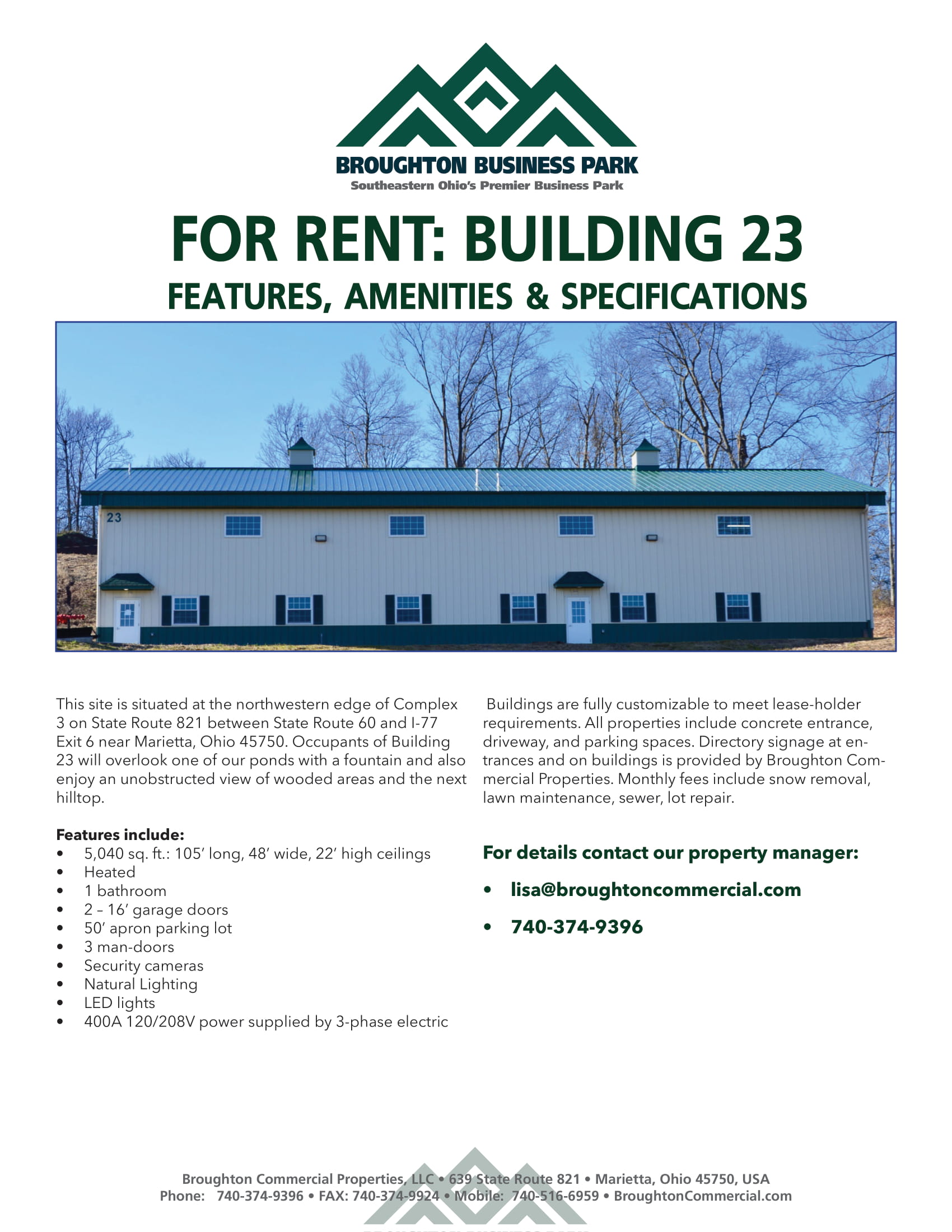 Commercial Properties Available Marietta Area Chamber of Commerce