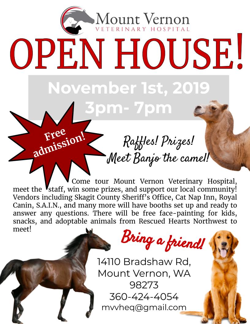 Mount Vernon Veterinary Clinic Open House Mount Vernon Chamber of Commerce