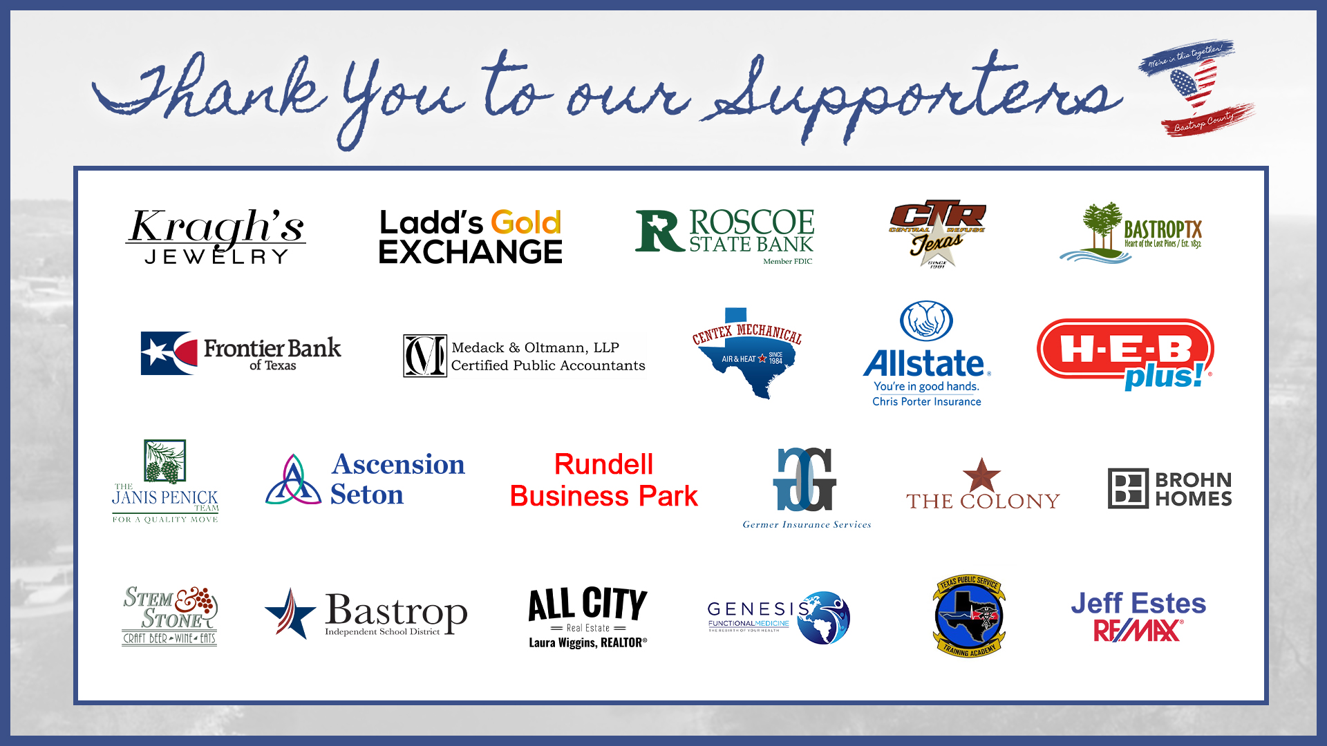 Home Bastrop Chamber of Commerce