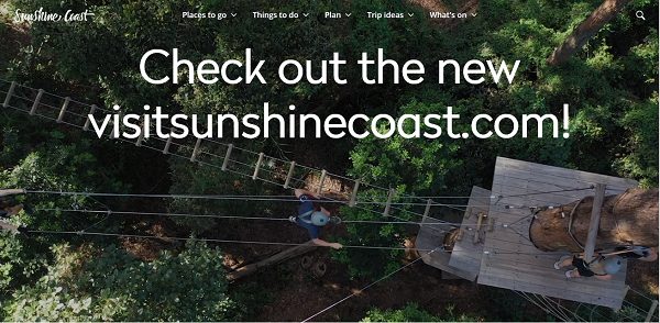 Get seen on the new Visit Sunshine Coast Website