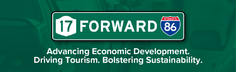 17 Forward 86. Advancing Economic Development. Driving Tourism. Bolstering Sustainability.