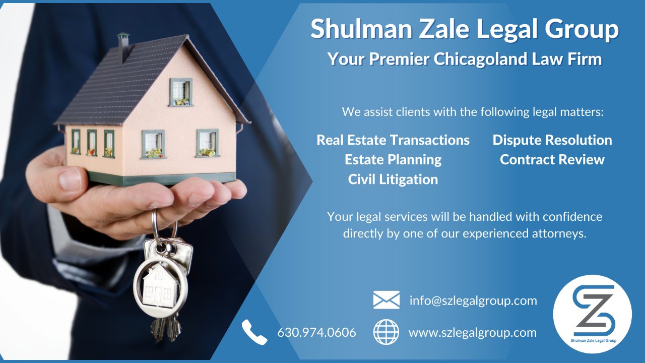 Hand holding a house - graphic for Shulman Zale Legal Group