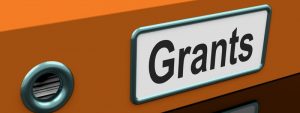 File Folder Box labeled "Grants"