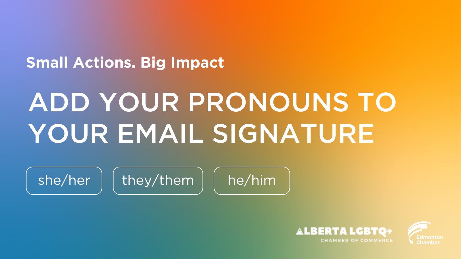 Add your pronouns to your email signature (Twitter Post)